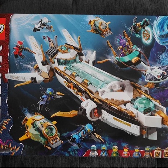 LEGO Ninjago Underwater Adventure Set - White and Gold